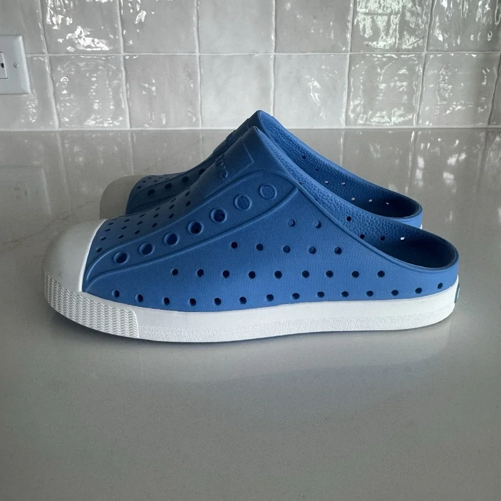Native Slip On Mules Youth Unisex C3 Sugarlite Watershoe Bright‎ Blue